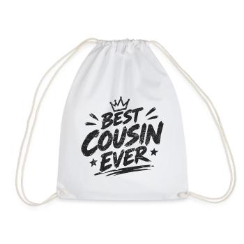 Best Cousin Ever - Turnbeutel - Weiß - Vorne