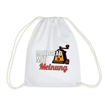 Hobby-Barista Geschenk für die erste Brühstation - Turnbeutel - Weiß - Vorne