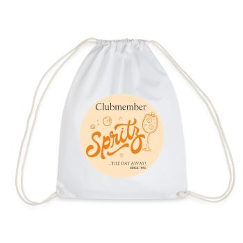 Spritz Clubmitglied Vintage - Turnbeutel - Weiß - Vorne