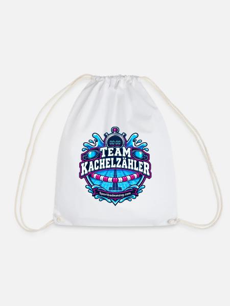 Team Kachelzähler Splash - Turnbeutel - Weiß