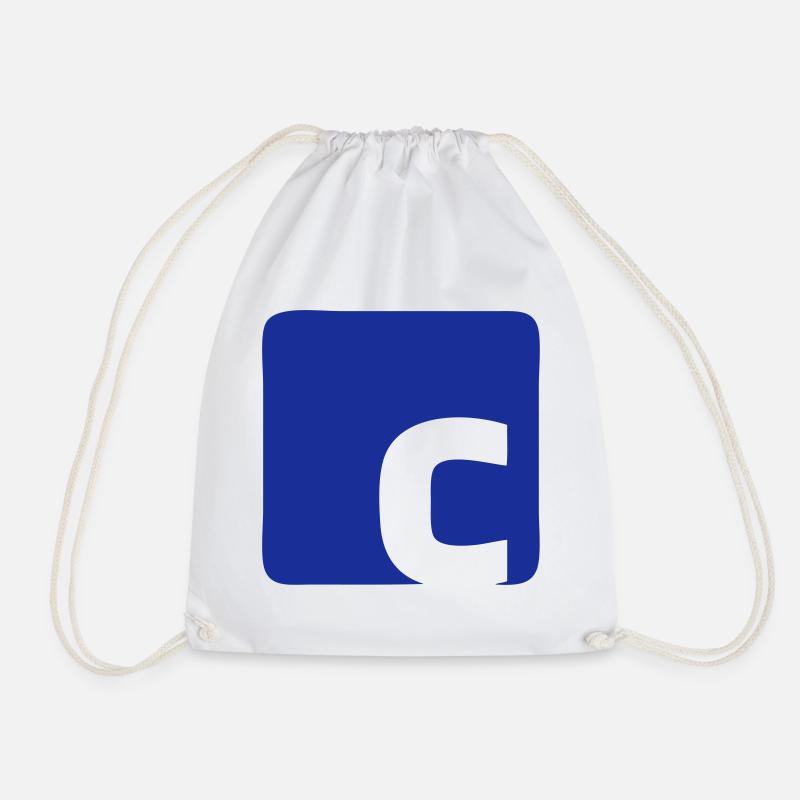 C Logo - Turnbeutel - Weiß