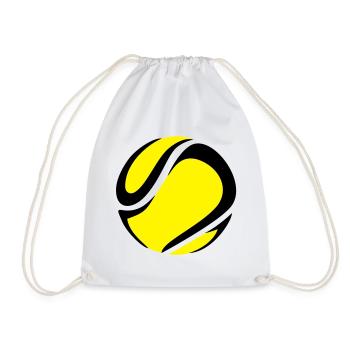 Balle de tennis - Sac de sport léger - blanc - Devant