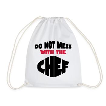 chef - Turnbeutel - Weiß - Vorne