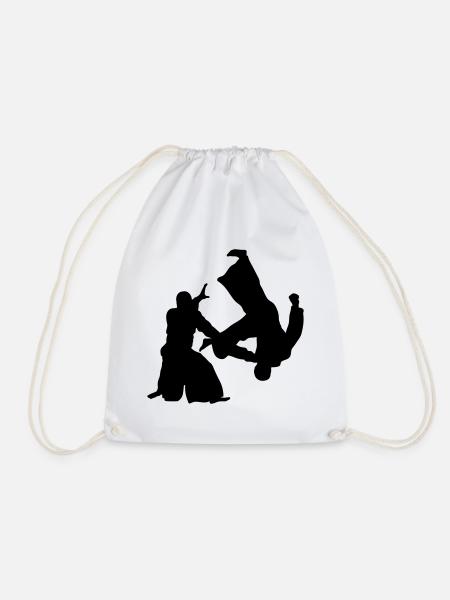 Aikido - Turnbeutel - Weiß