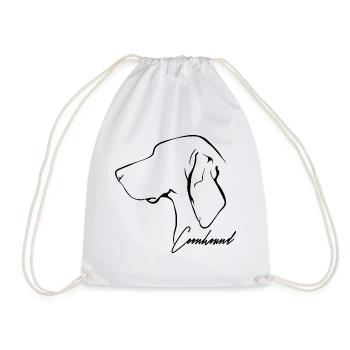COONHOUND Profil Chiens Chien Wilsigns - Sac de sport léger - blanc - Devant