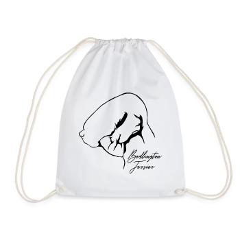 BEDLINGTON TERRIER Profil Chiens Wilsigns - Sac de sport léger - blanc - Devant