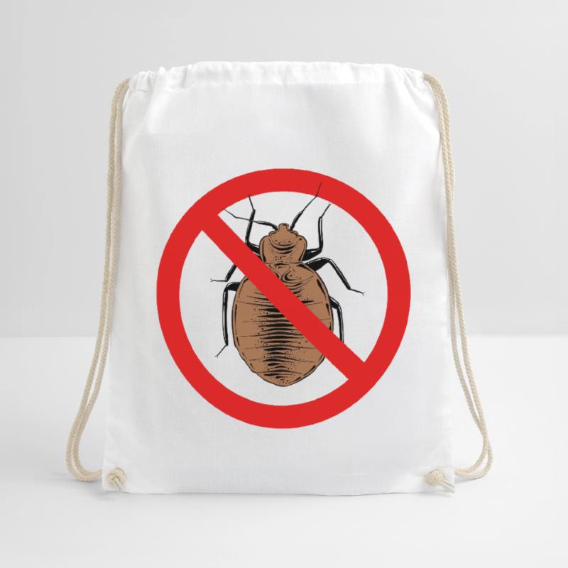 bed bug, bed bug Drawstring Bag