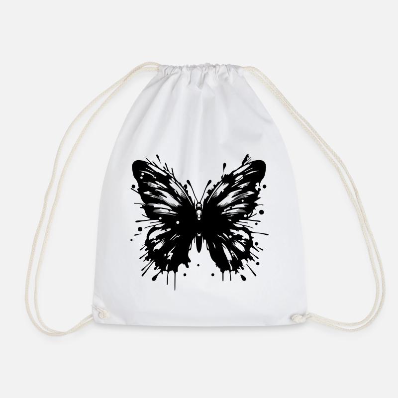 Papillon - Sac de sport léger - blanc