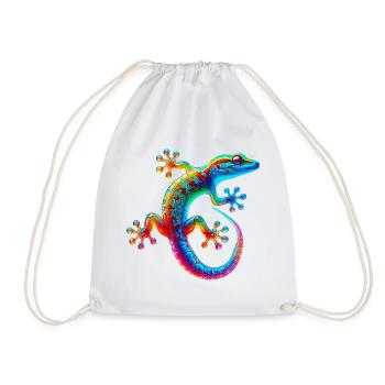 Gecko - Sac de sport léger - blanc - Devant