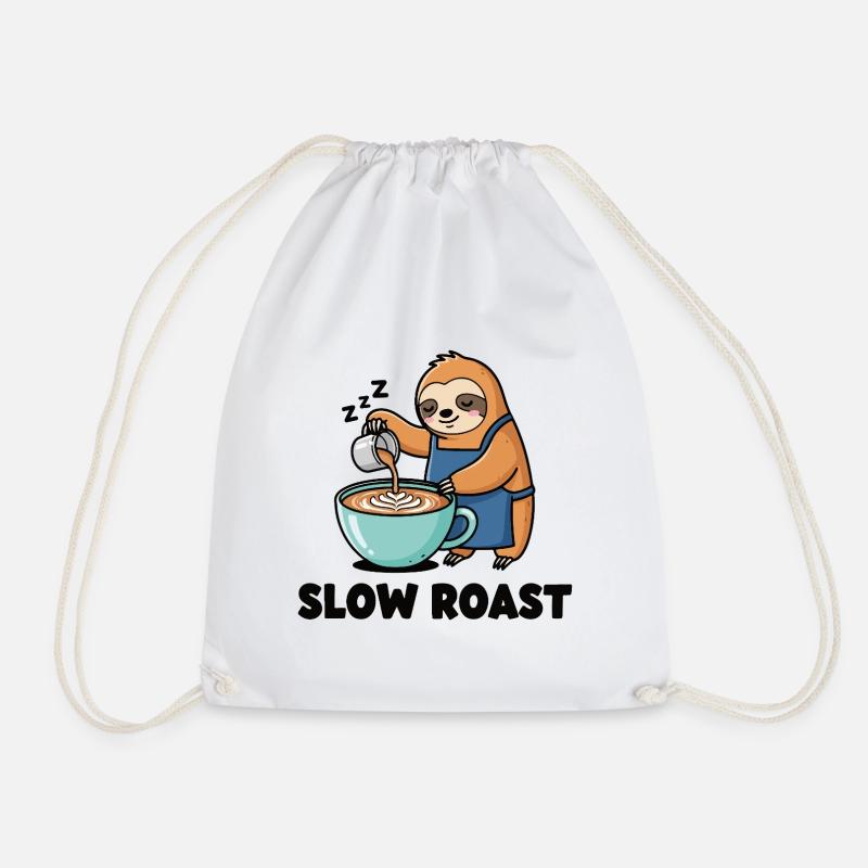 Lazy Latte - Sac de sport léger - blanc