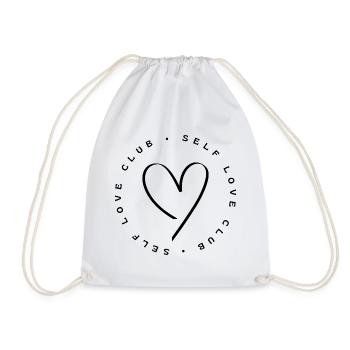 Self love club - Turnbeutel - Weiß - Vorne