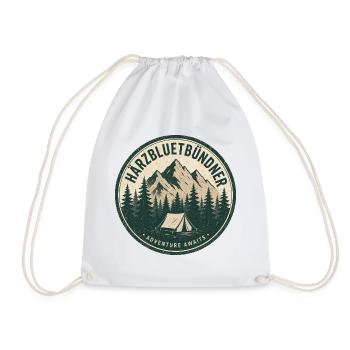 Graubünden - Drawstring Bag - white - Front