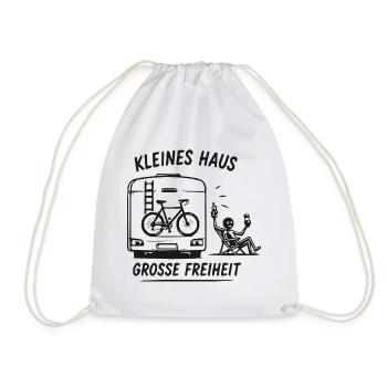 Kleines Haus, Große Freiheit - Turnbeutel - Weiß - Vorne