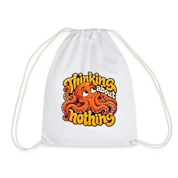 KRAKE - Turnbeutel - Weiß - Vorne