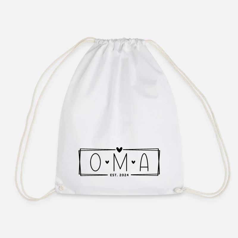 Oma Est. 2024 - Turnbeutel - Weiß