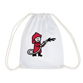 Pompier - Sac de sport léger - blanc - Devant