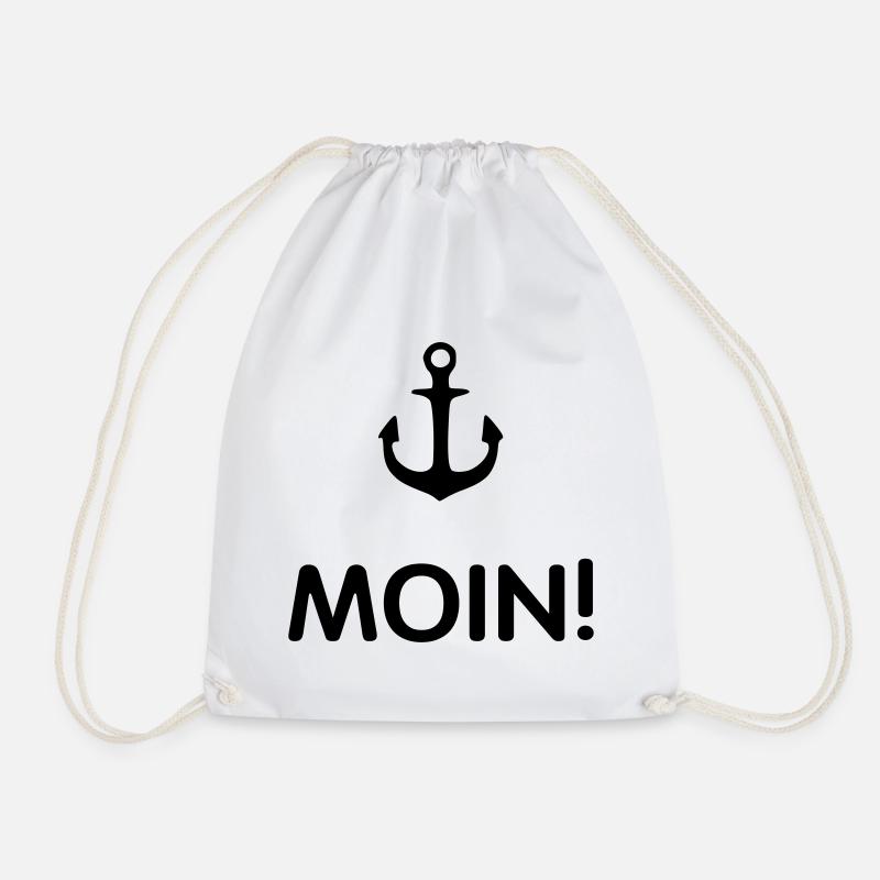 MOIN Anker 2- - Turnbeutel - Weiß