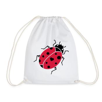 La coccinelle - Sac de sport léger - blanc - Devant