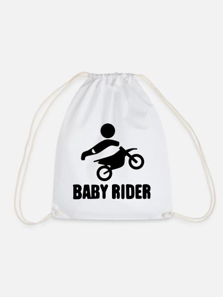 Baby Rider - Turnbeutel - Weiß