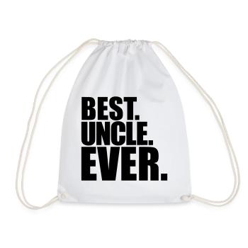 Onkel uncle - Turnbeutel - Weiß - Vorne