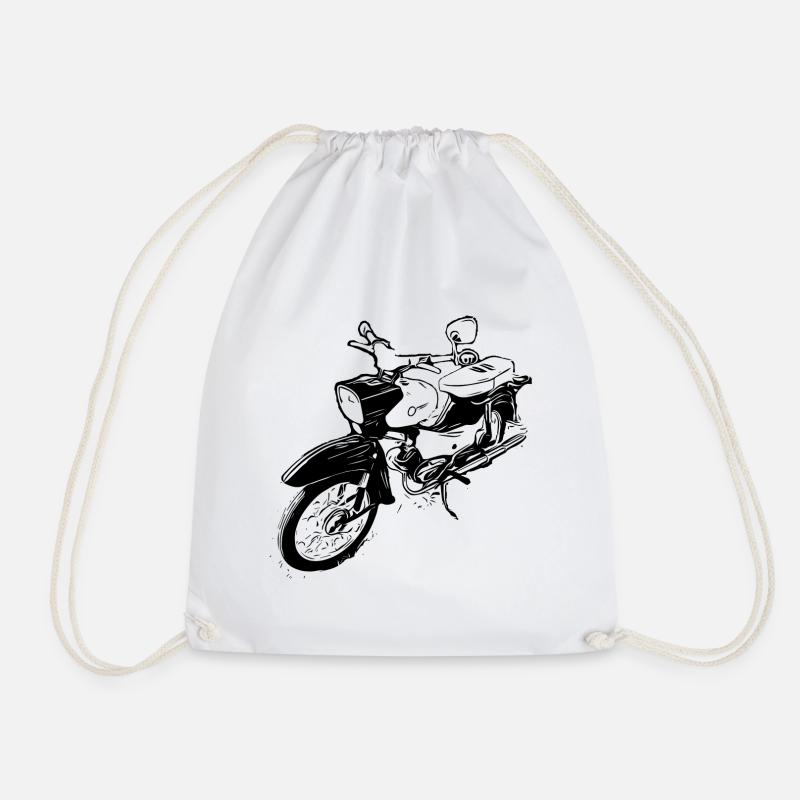 Simson Star - Turnbeutel - Weiß
