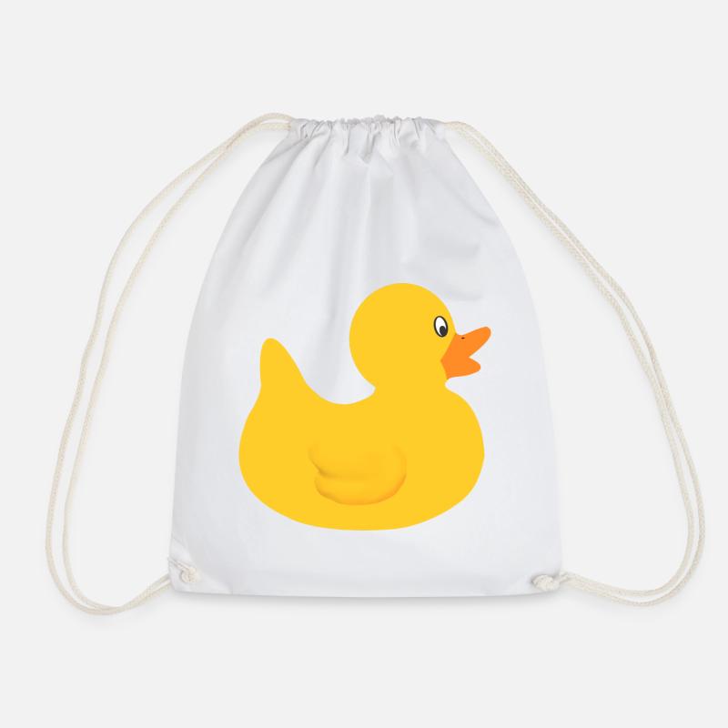 Ente - Turnbeutel - Weiß