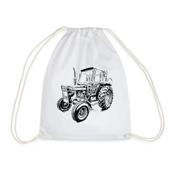 BM T 500 - Drawstring Bag - white - Front