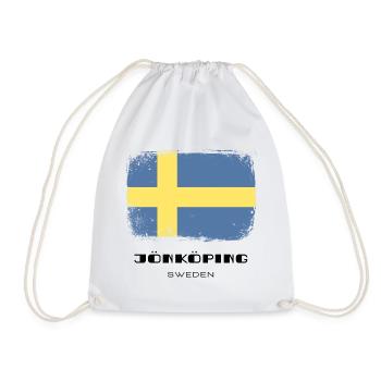 Jönköping /// Suède /// Sverige /// Schweden - Sac de sport léger - blanc - Devant