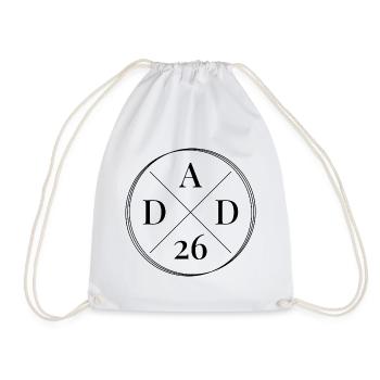 Dad 26 Baby Vater Vatertag Geschenk Papa 2026 - Turnbeutel - Weiß - Vorne