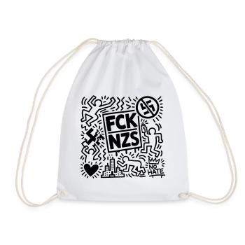 FCK NZS - Turnbeutel - Weiß - Vorne