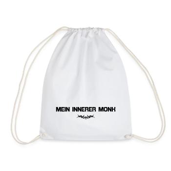 MEIN INNERER MONK - Turnbeutel - Weiß - Vorne