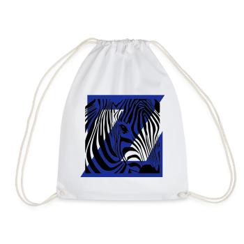 Zebra Mix - Sac de sport léger - blanc - Devant