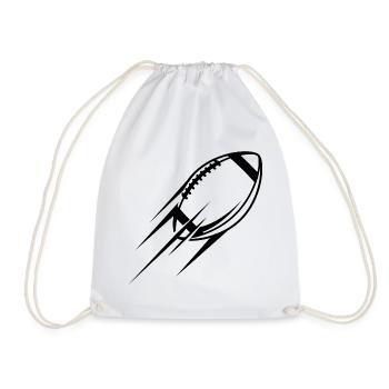 Fusée de football - Sac de sport léger - blanc - Devant