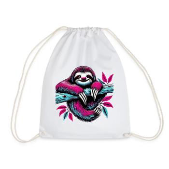 Paresse - Sac de sport léger - blanc - Devant