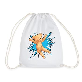 Ballerine danseuse de ballet - Sac de sport léger - blanc - Devant