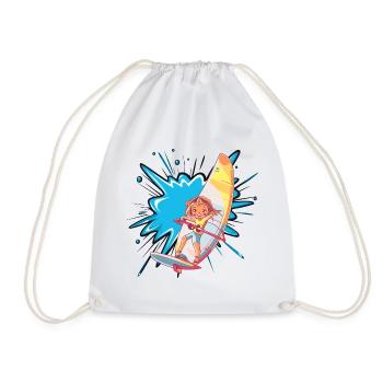 Windsurfing Windsurf - Drawstring Bag - white - Front