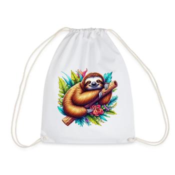 Paresse - Sac de sport léger - blanc - Devant