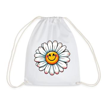 Pâquerette - Sac de sport léger - blanc - Devant