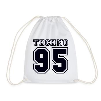 TECHNO 95 - Sac de sport léger - blanc - Devant