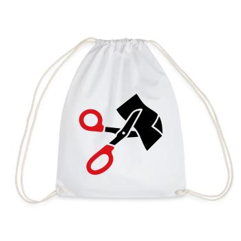 Vêtements Ciseaux Ciseaux de Sauvetage - Sac de sport léger - blanc - Devant