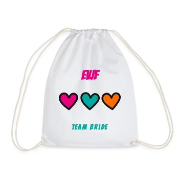 EVJF. MARIEE. TEAM. TEAM MARIEE. FUTURE MARIEE - Sac de sport léger - blanc - Devant