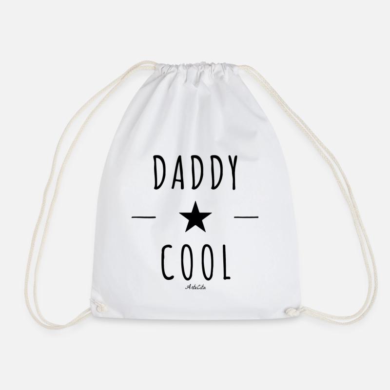 Papa Cool - Turnbeutel - Weiß