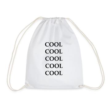 COOL design - Sac de sport léger - blanc - Devant