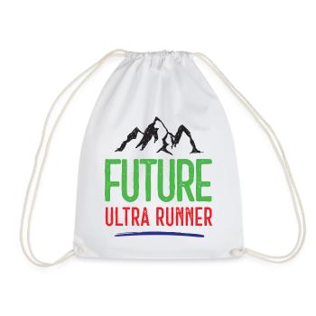 Future Ultra Runner - Turnbeutel - Weiß - Vorne