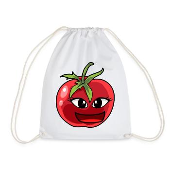 Tomato Vegetables Tomatoes Gardener Cook Cook Cooks - Drawstring Bag - white - Front