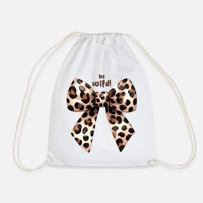 Arc Be Wild Leopard - Sac de sport léger - blanc