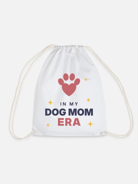 In meiner Dogmom-Ära - Turnbeutel - Weiß