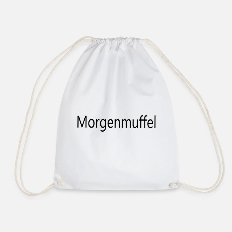 Morgenmuffel - Turnbeutel - Weiß