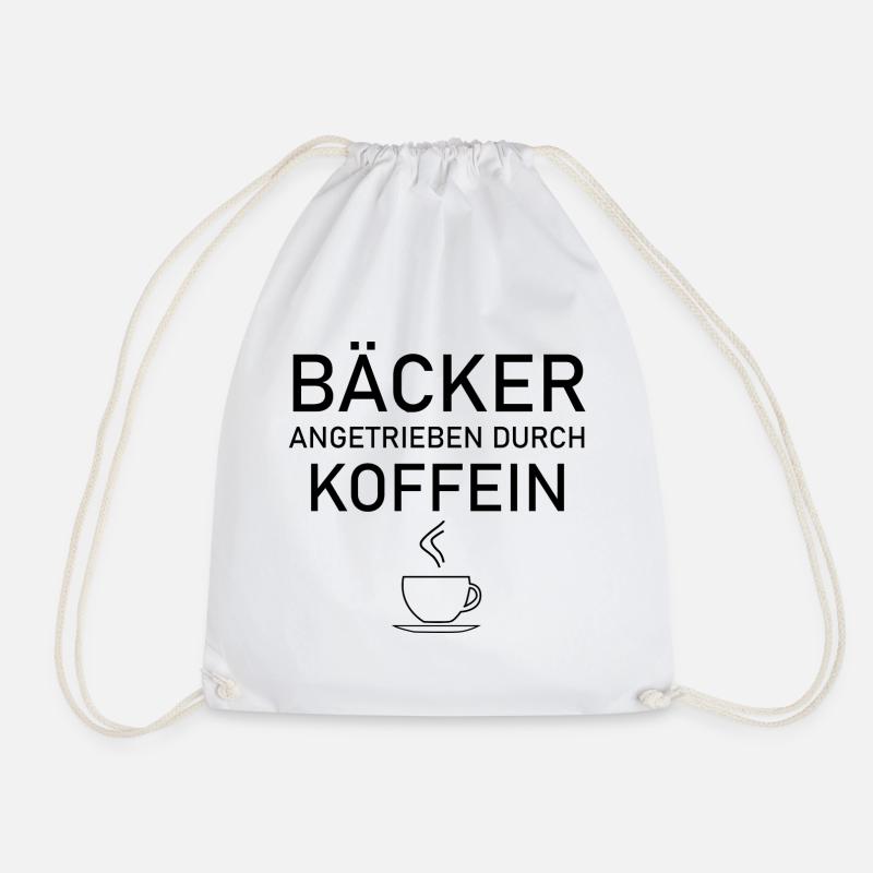 Bäcker - Turnbeutel - Weiß