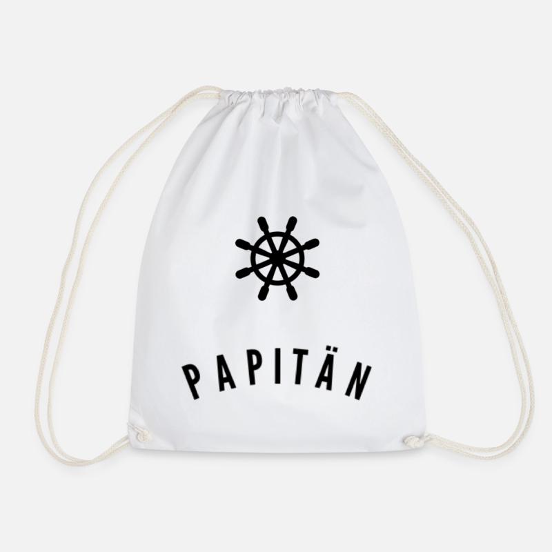 Papitän - Turnbeutel - Weiß